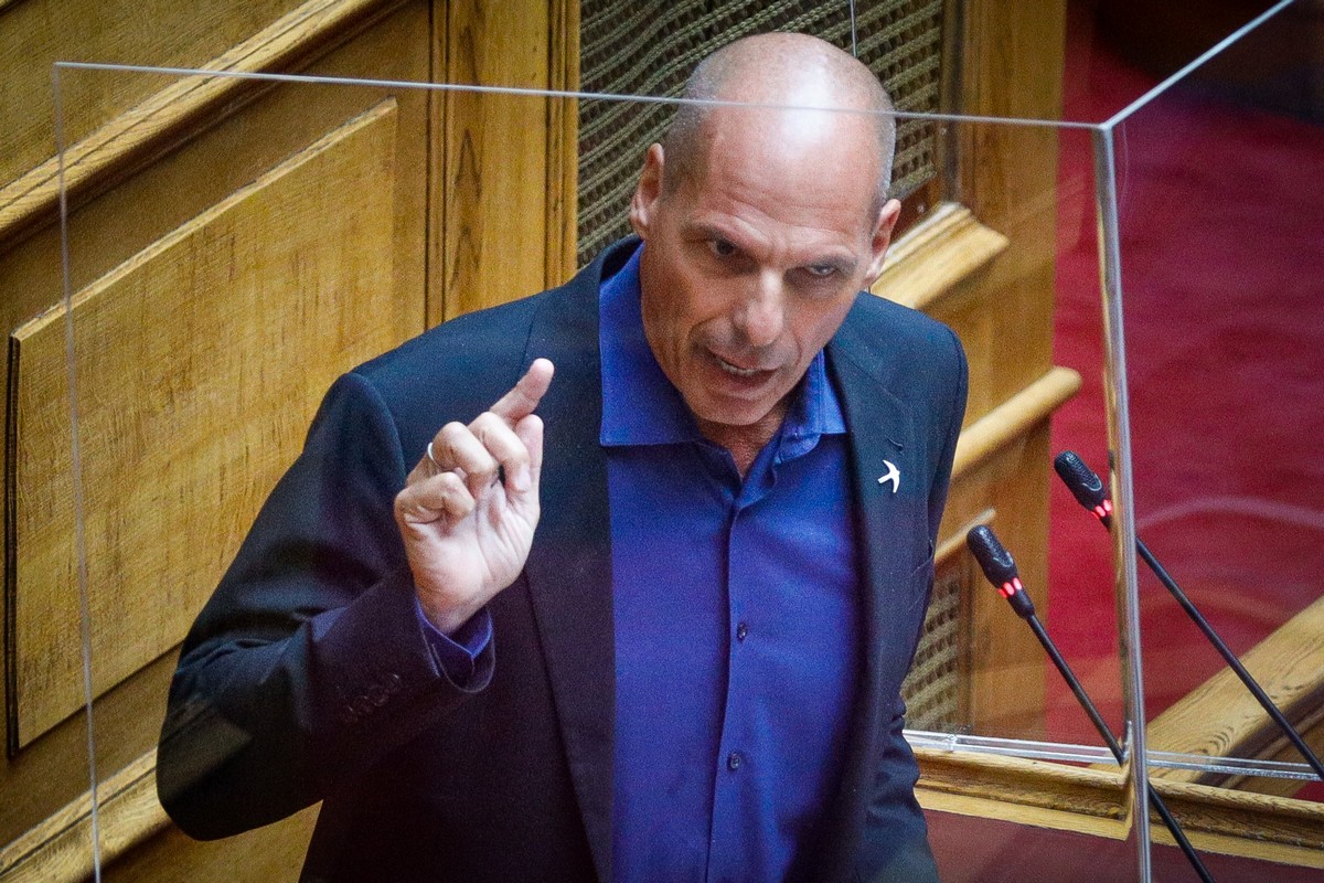 Γ. Βαρουφάκης: Τελείωσε η πρωθυπουργία σας – Ήταν μια φούσκα και έσκασε (video)