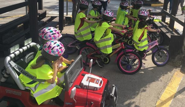 Επαναλειτουργεί από σήμερα το πάρκο κυκλοφοριακής αγωγής του δήμου Θέρμης