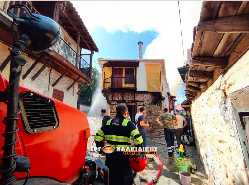 Χαλκιδική: Νεκρή ηλικιωμένη γυναίκα έπειτα από πυρκαγιά σε σπίτι