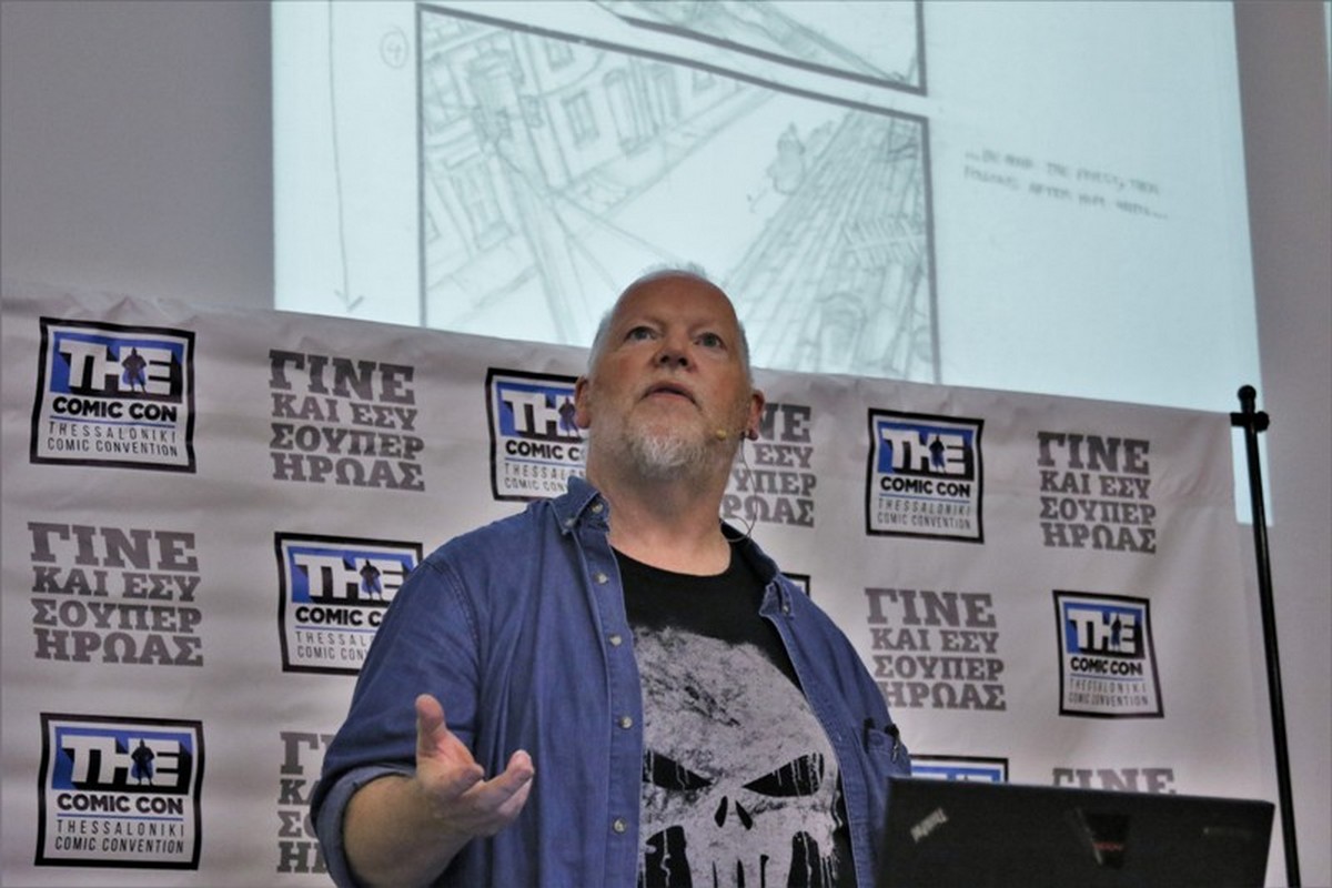 ΠΚΜ: Με επιτυχία το masterclass του William Simpson στο Comic Con