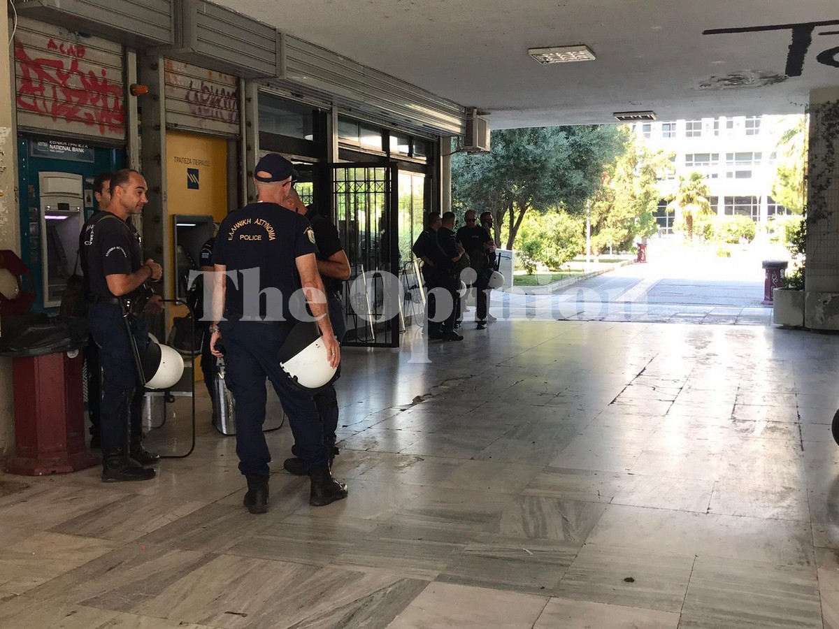 ΑΠΘ: Με αστυνομική “συνοδεία” οι εργασίες στα τουρνικέ (ΦΩΤΟ + VIDEO)