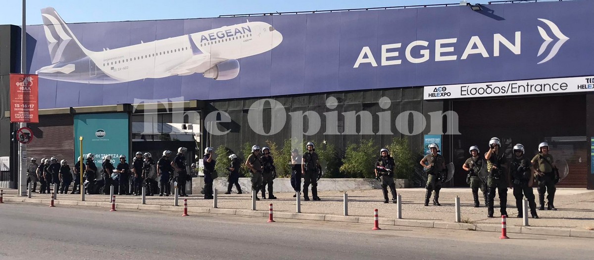 Φρούριο το κέντρο της Θεσσαλονίκης-Αντίστροφη μέτρηση για τη ΔΕΘ (ΦΩΤΟ)