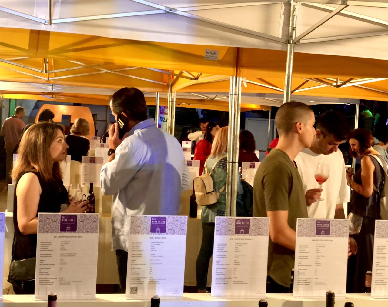 Thessaloniki Wine Selfie,