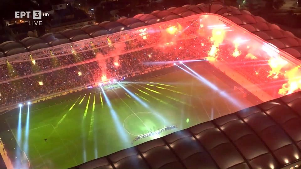 Εγκαινιάστηκε η OPAP Arena, το νέο γήπεδο της ΑΕΚ (ΒΙΝΤΕΟ)