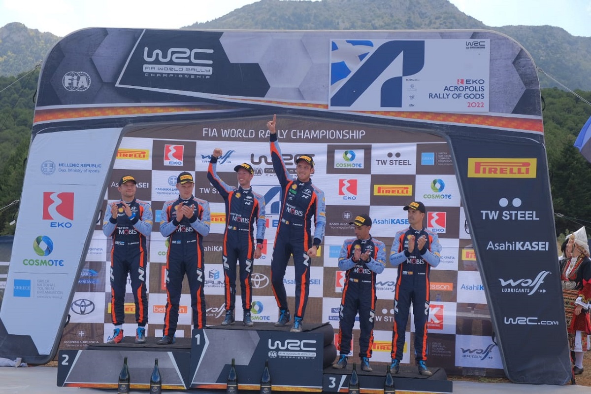 ΕΚΟ Ράλλυ Ακρόπολις 2022: Νικητής ο Νεβίλ