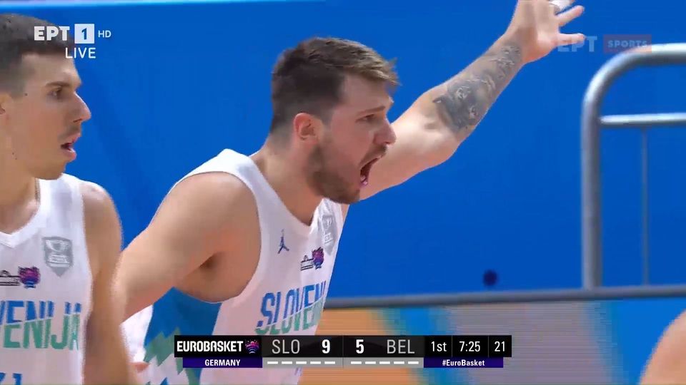 Eurobasket: Στους «8» η Σλοβενία με 35αρα του Ντόντσιτς (VIDEO)