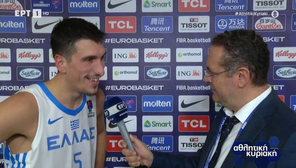 Λαρεντζάκης: «Το μόνο που σκέφτηκα ήταν να πάρουμε το παιχνίδι» (Video)