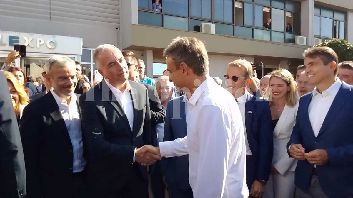 Στην ΔΕΘ ο Κυριάκος Μητσοτάκης (ΦΩΤΟ+VIDEO)