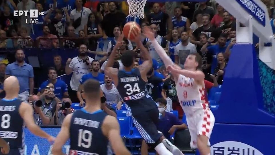 Αυτός είναι ο Γιάννης! Το τελευταίο λεπτό του αγώνα με την Κροατία (video)