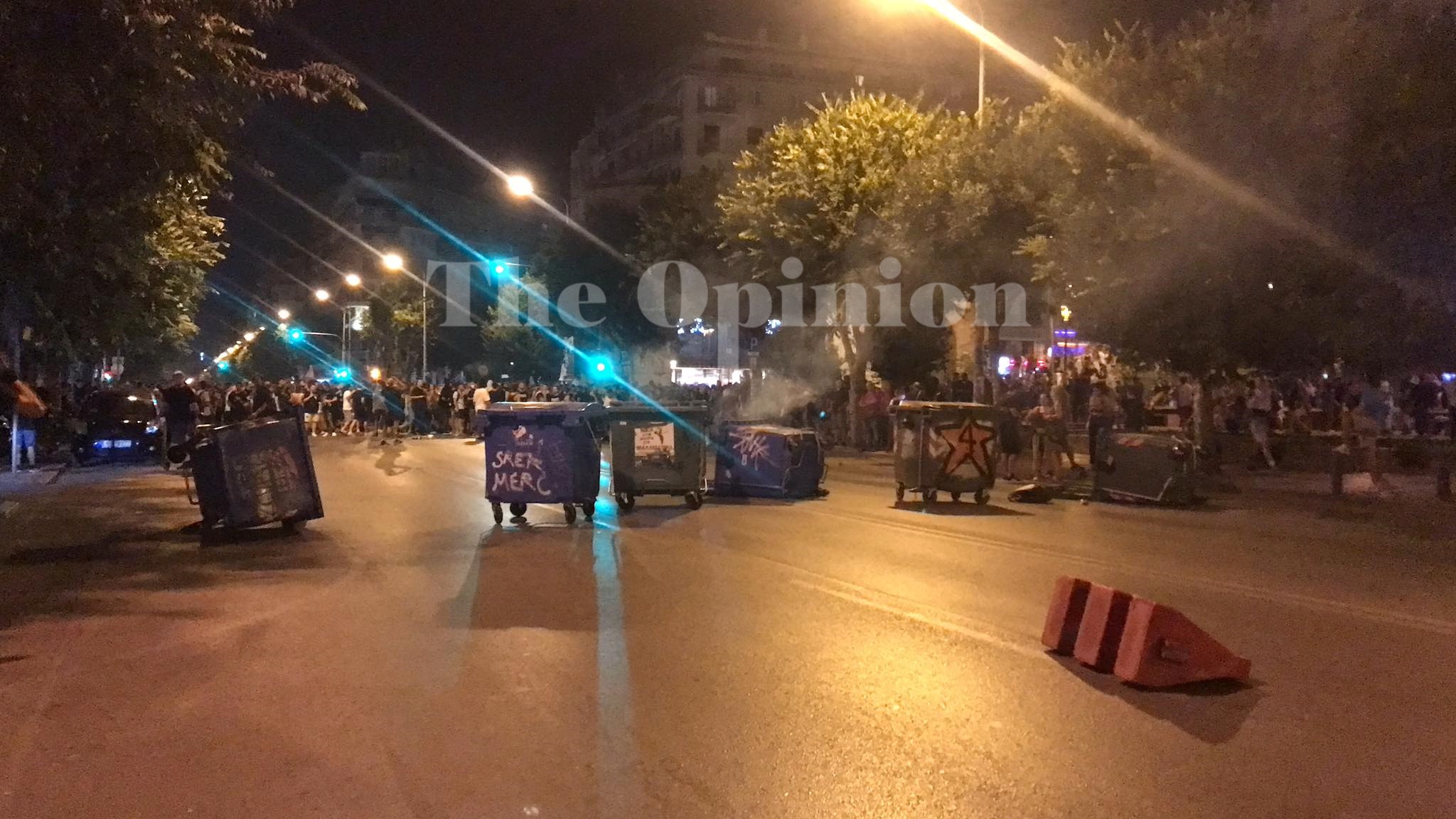 Συγκέντρωση και πορεία μετά τα επεισόδια στο ΑΠΘ (ΦΩΤΟ+VIDEO)