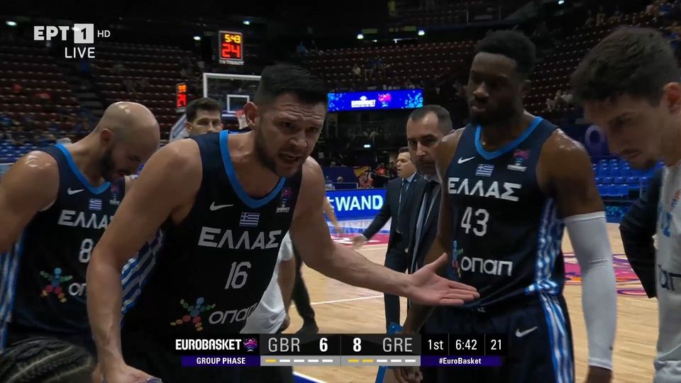 Τα “έχωσε” στους συμπαίκτες του o Παπανικολάου – Έξαλλος σε τάιμ άουτ (ΒΙΝΤΕΟ)