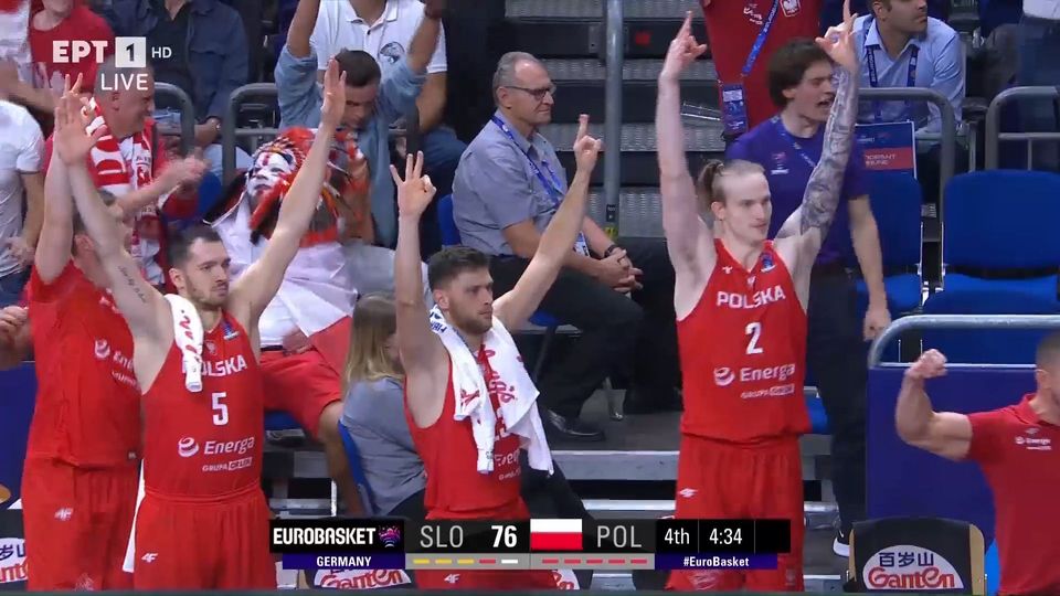 Eurobasket 2022: Πολωνία από ατσάλι πέταξε εκτός θεσμού τους Σλοβένους (VIDEO)