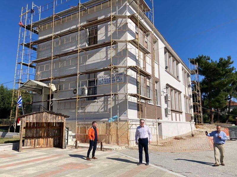 Δήμος Χαλκηδόνος: Αλλάζει όψη το κτίριο  του παλιού Δημοτικού Σχολείου στη Νέα Μεσήμβρια