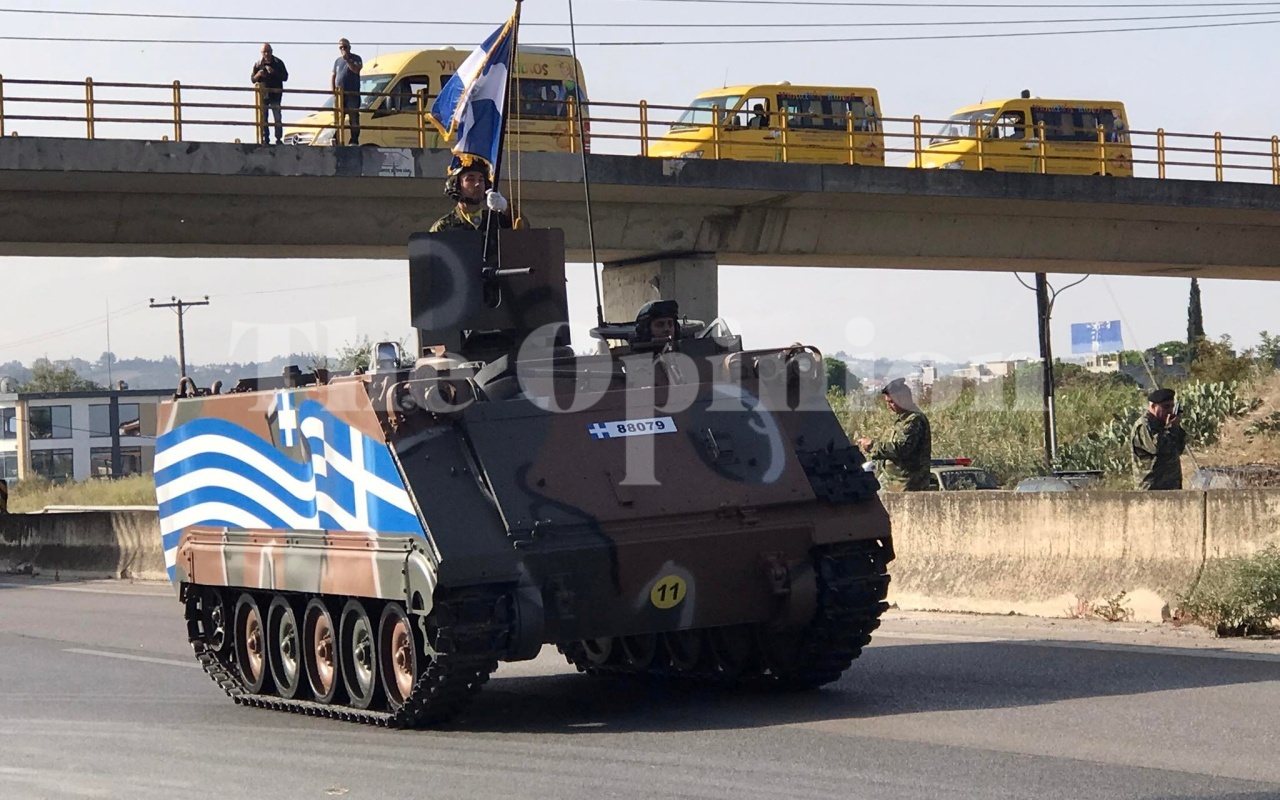 Δοκιμαστική παρέλαση στη Μουδανίων – Κυκλοφοριακό κομφούζιο στα ανατολικά (ΦΩΤΟ+VIDEO)