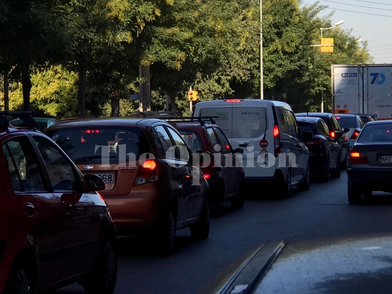 Χάος στους δρόμους της Θεσσαλονίκης (ΦΩΤΟ)
