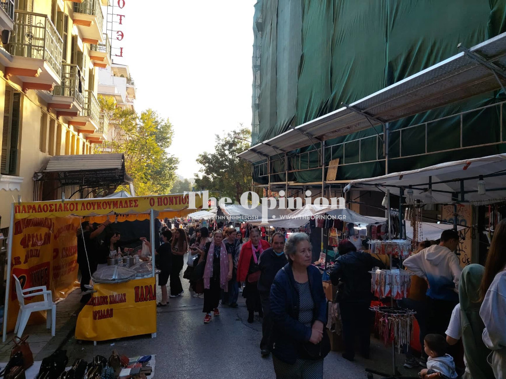 Στήθηκε το πανηγύρι του Αγίου Δημητρίου στην καρδιά της Θεσσαλονίκης (ΦΩΤO + VIDEO)