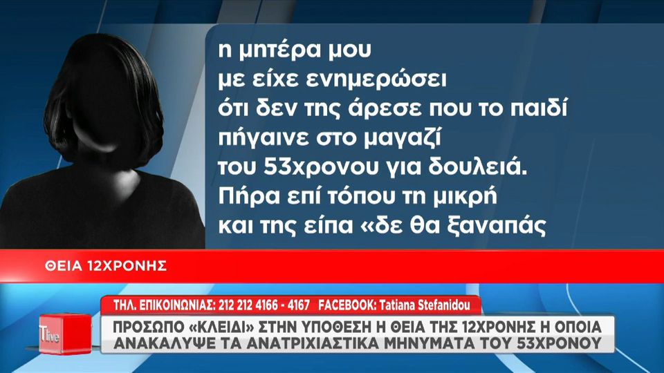 Κολωνός: «Το παιδί κλαίει όλη μέρα», λέει η θεία της 12χρονης (Video)