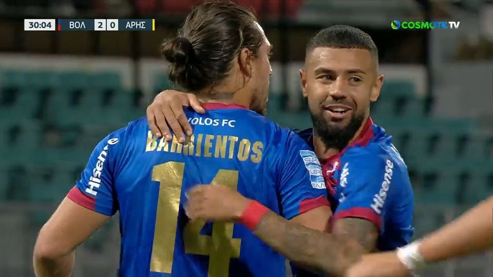 Βόλος – Άρης: Σπουδαία νίκη για τους γηπεδούχους – Κακή εμφάνιση για τους φιλοξενούμενους (Video)