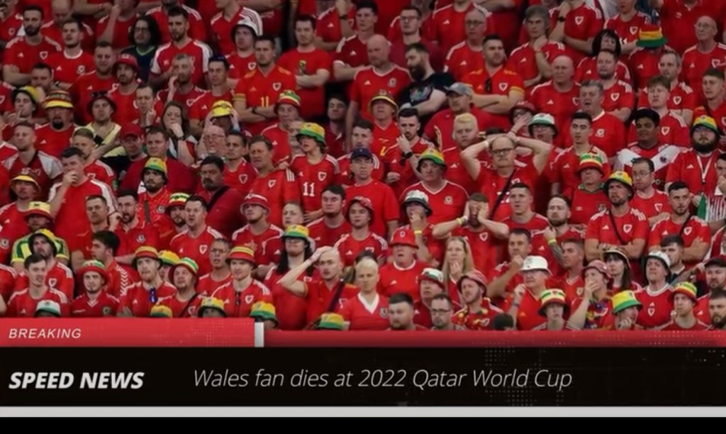 Μουντιάλ 2022: Πέθανε οπαδός της Ουαλίας