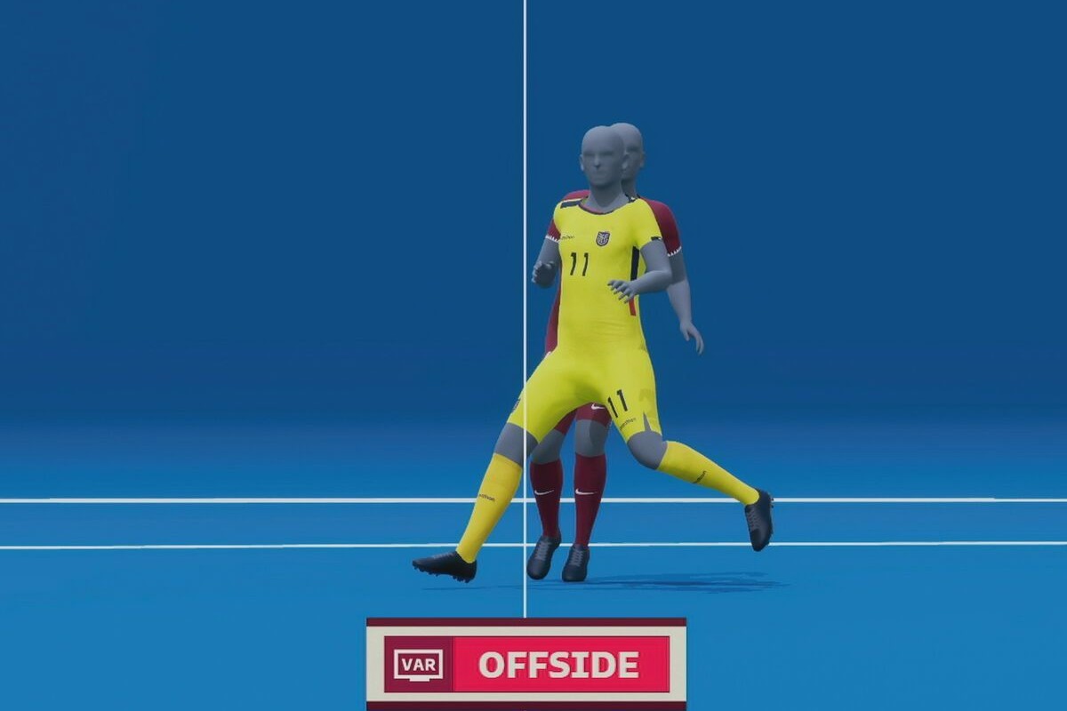 Μουντιάλ 2022: Το ακυρωθέν γκολ στο Κατάρ – Εκουαδόρ με το ημιαυτόματο VAR (VIDEO)