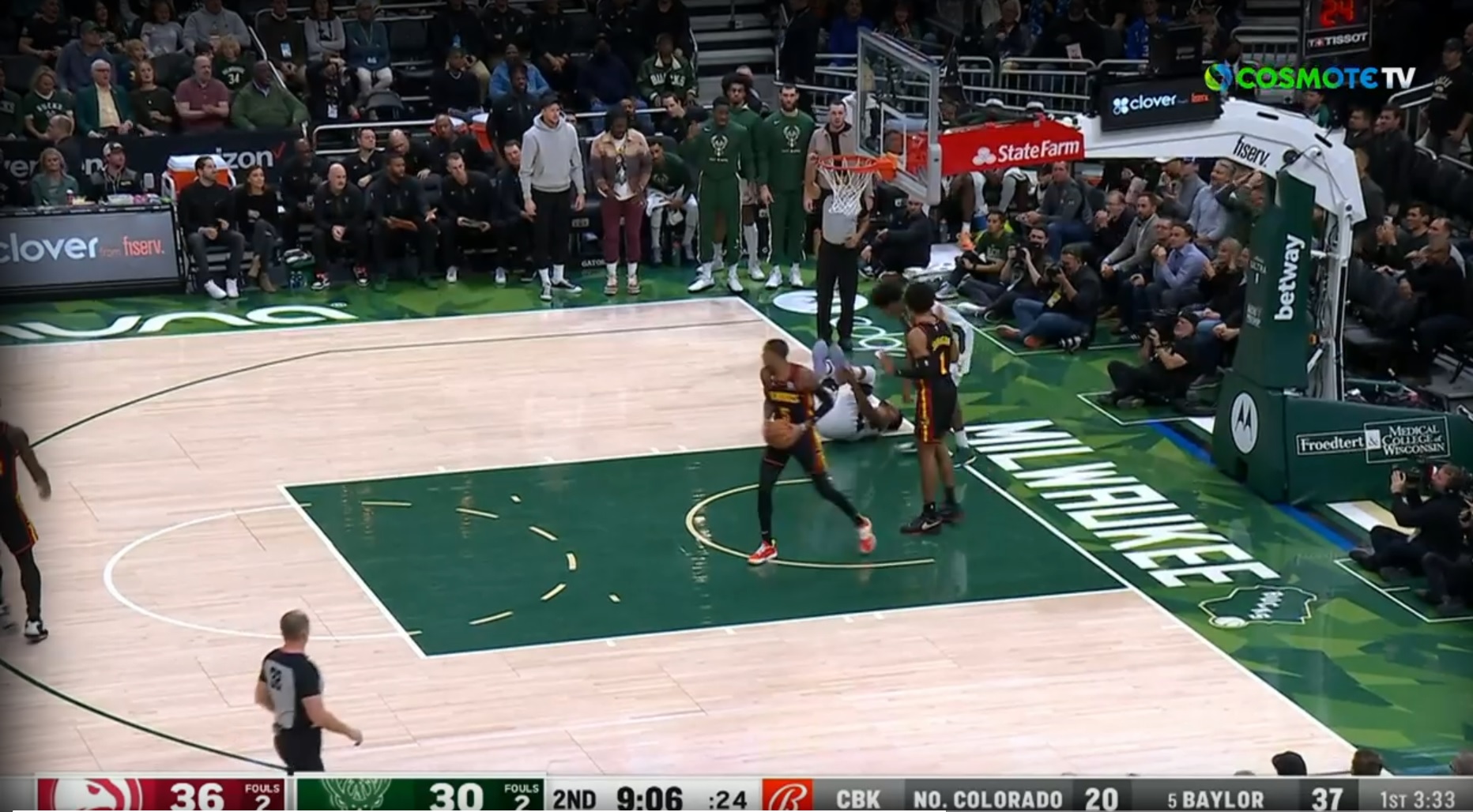 Γιάννης Αντετοκούνμπο: Πάγωσαν όλοι όταν γύρισε ο αστράγαλός του (ΒΙΝΤΕΟ)