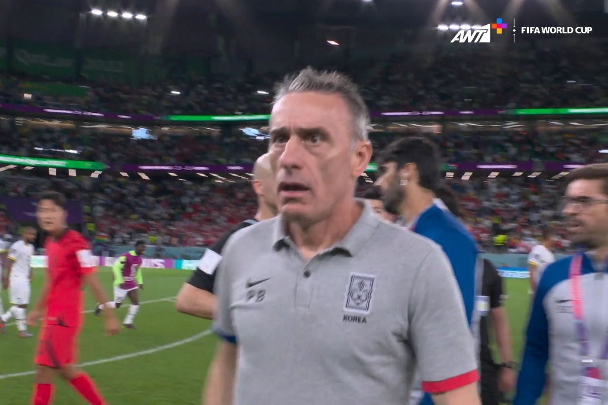 Νότια Κορέα – Γκάνα: Σε έξαλλη κατάσταση ο Μπέντο, αποβλήθηκε μετά τη λήξη! (VIDEO)