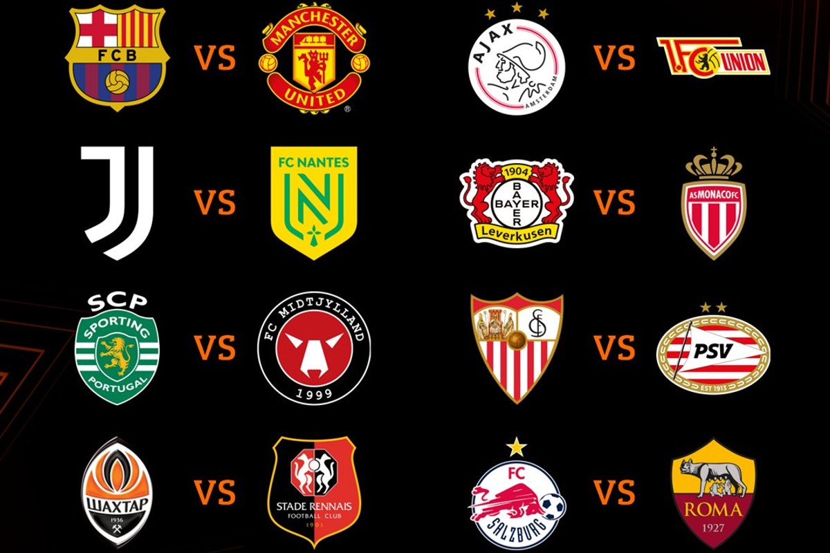 Europa League: Μπαρτσελόνα – Μάντσεστερ Γιουνάιτεντ στα play off – Δείτε όλα τα ζευγάρια