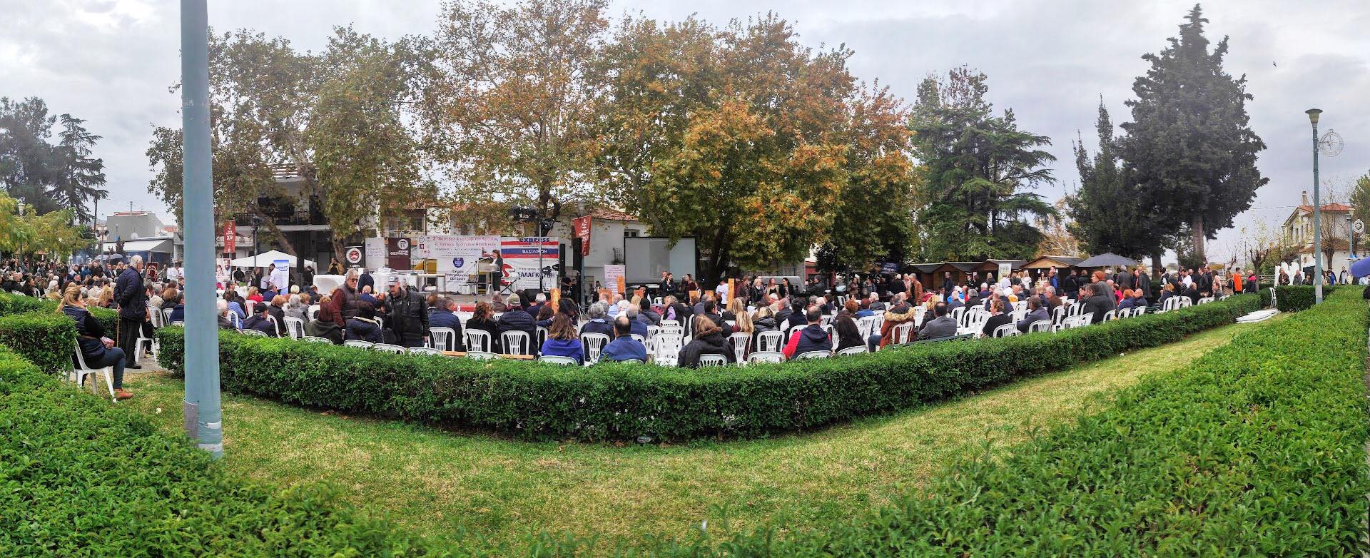 Μαζική προσέλευση στο 2ο Φεστιβάλ Αιγοπρόβειου Κρέατος και Τοπικών Προϊόντων στα Βασιλικά