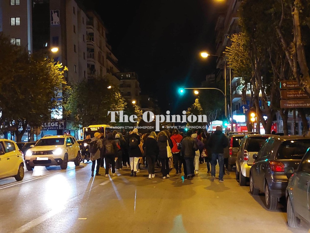 “Η πατριαρχία βιάζει και σκοτώνει” – Πορεία στο κέντρο της Θεσσαλονίκης ανήμερα της 25ης Νοεμβρίου (ΦΩΤΟ)