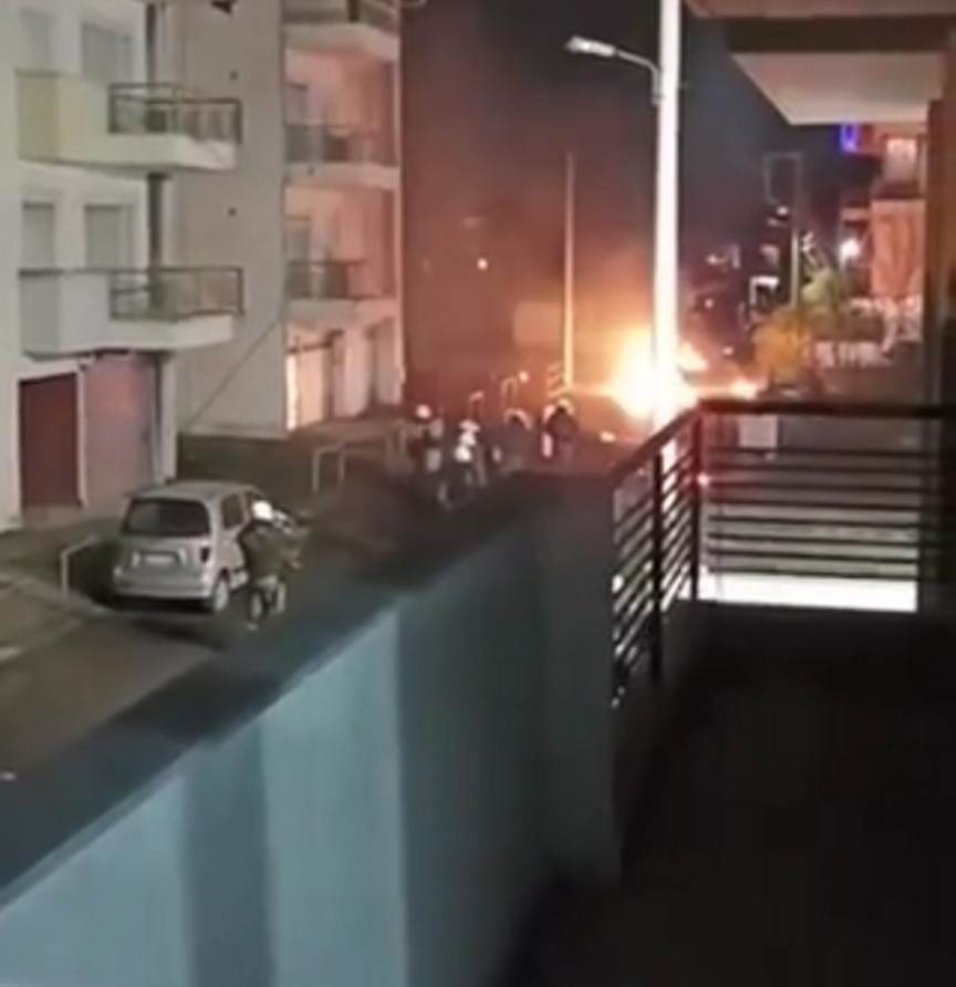 Δείτε βίντεο την στιγμή της επίθεσης στην Οικονομική Αστυνομία