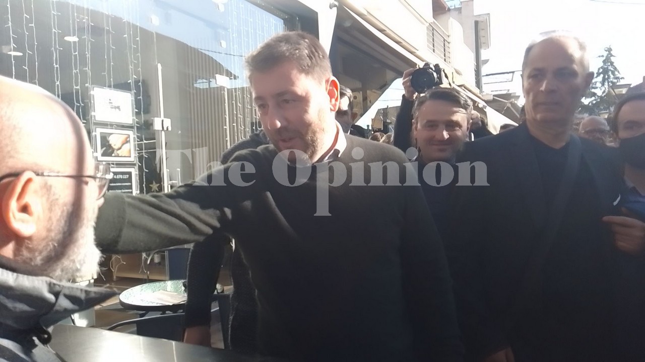 Στη Θεσσαλονίκη ο Ανδρουλάκης: «Με το βλέμμα στην κάλπη οι επιλογές της κυβέρνησης» – Η βόλτα στο Ωραιόκαστρο (ΦΩΤΟ+VIDEO)