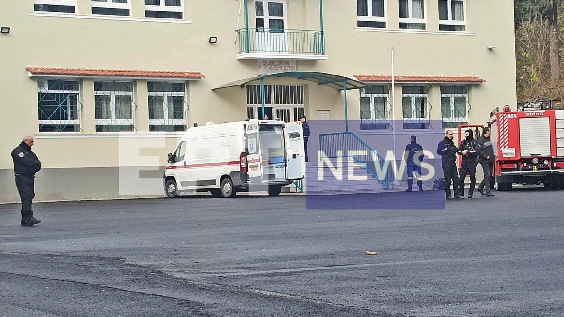 Τραγωδία στις Σέρρες: «Έγινε ένα έργο στο λεβητοστάσιο αλλά εγώ διαφωνούσα», λέει ο διευθυντής του σχολείου