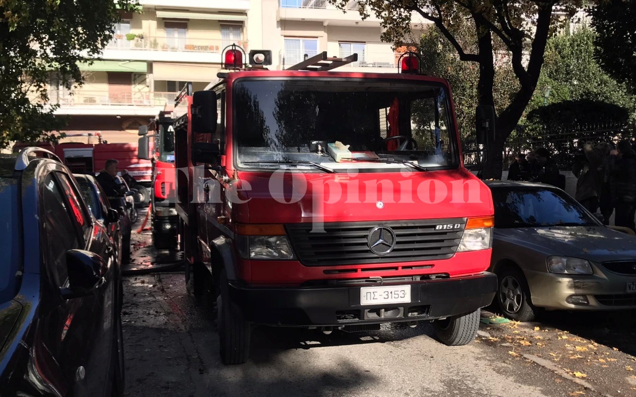 Θεσσαλονίκη: Πυρκαγιά σε διαμέρισμα στην Άνω Πόλη – Σημειώθηκαν υλικές ζημιές