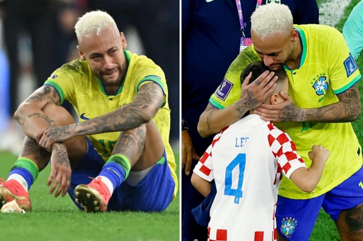 Μουντιάλ 2022: Ο γιος του Πέρισιτς παρηγόρησε τον Νειμάρ (ΒΙΝΤΕΟ)