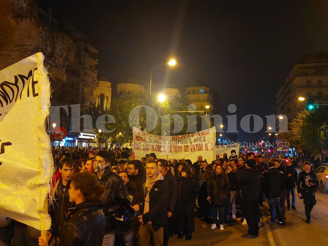 Μπαράζ συγκεντρώσεων σήμερα στη Θεσσαλονίκη (VIDEO)