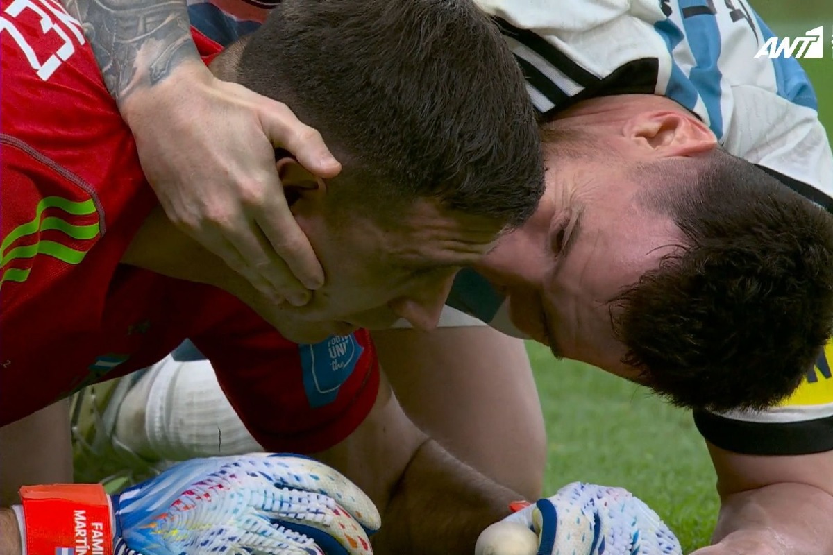 Μουντιάλ 2022: Ο Μέσι ήταν ο μοναδικός που πήγε να αγκαλιάσει τον τερματοφύλακα της Αργεντινής μετά την πρόκριση! (ΒΙΝΤΕΟ)