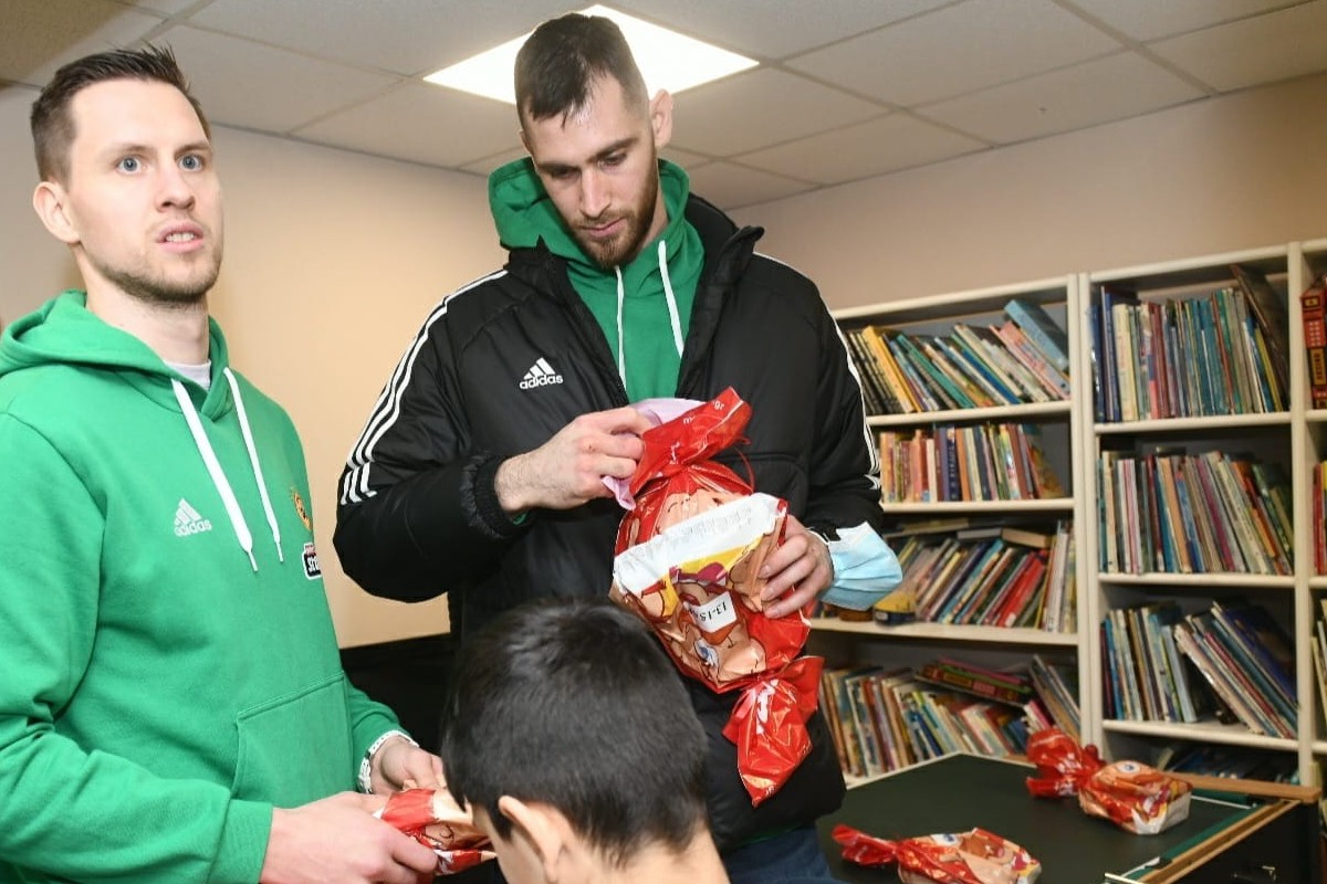 Στα Παιδικά Χωριά SOS ο μπασκετικός Παναθηναϊκός