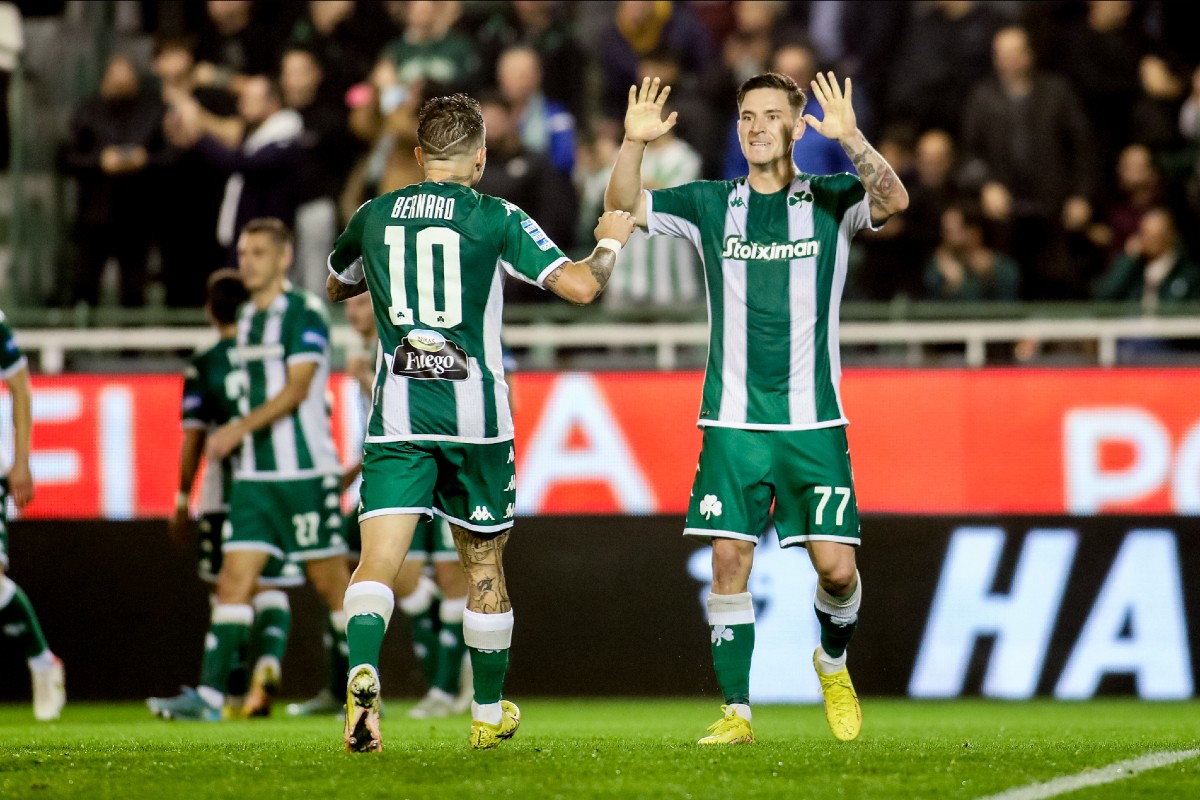 Παναθηναϊκός – Βόλος 3-0: Νίκησε με σφραγίδα Σλοβενίας και βλέπει ΠΑΟΚ (VIDEO)