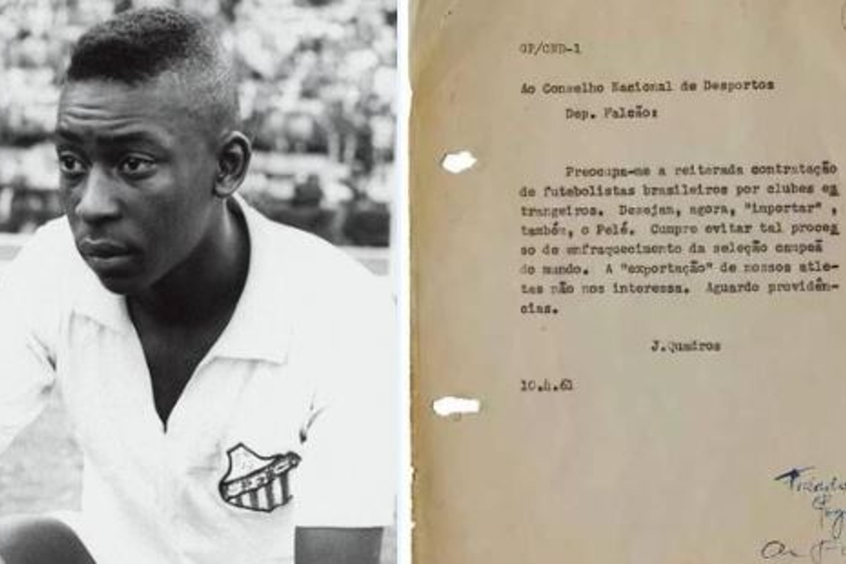 Πελέ: Γιατί δεν έπαιξε σε Ευρωπαϊκή ομάδα; Το έγγραφο που τον φρέναρε (ΦΩΤΟ)
