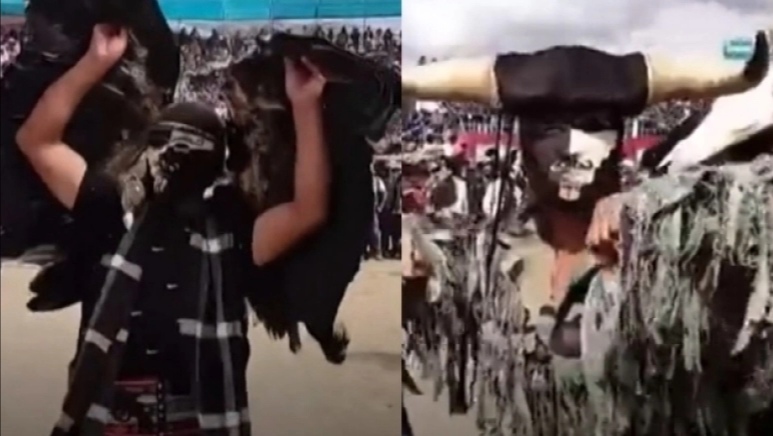 Αυτή είναι η πιο παράξενη παράδοση – Άντι για δώρα «μοιράζουν» γροθιές (Video)