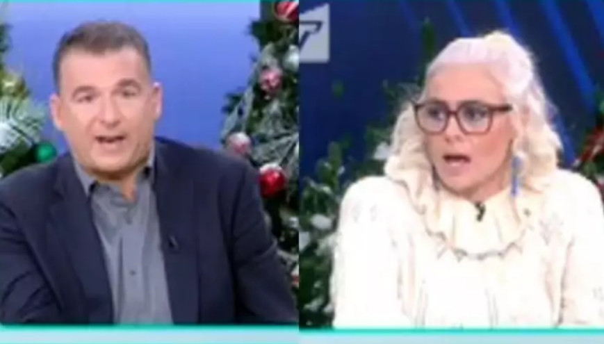 Άρια Καλύβα σε Γιώργο Λιάγκα: «Είναι η δεύτερη φορά που μου το λες, δεν στο επιτρέπω» (VIDEO)