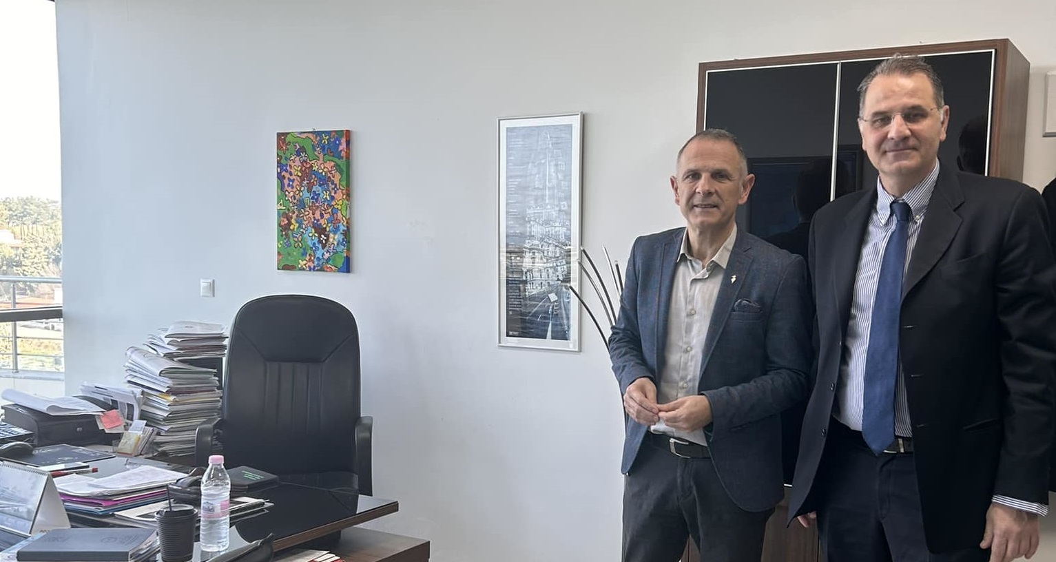 Π.Τσογκαρλίδης – Γ.Τόσκας: Συζήτησαν συγκοινωνιακά θέματα του Δήμου Πυλαίας – Χορτιάτη