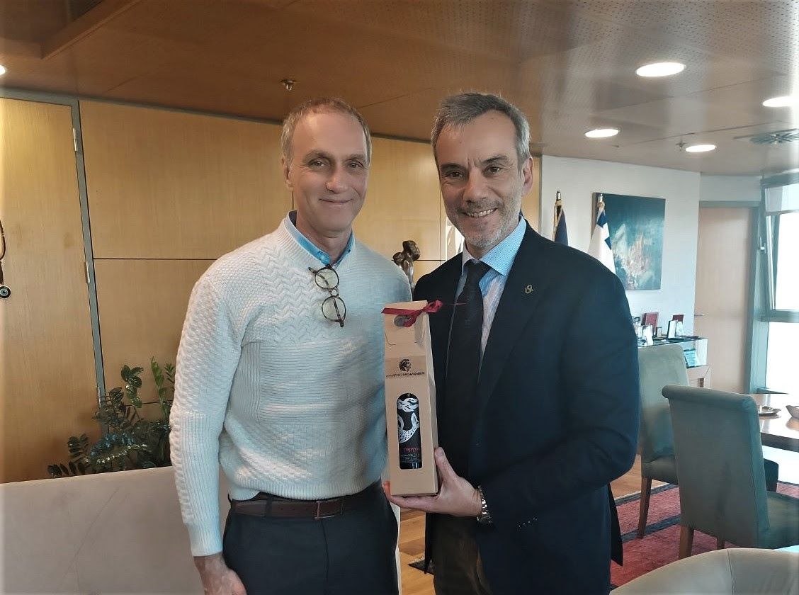 Με τον σύμβουλο του Γάλλου Προέδρου Εμανουέλ Μακρόν, Λόρενς Γιάνοβιτς συνάντηθηκε ο Ζέρβας