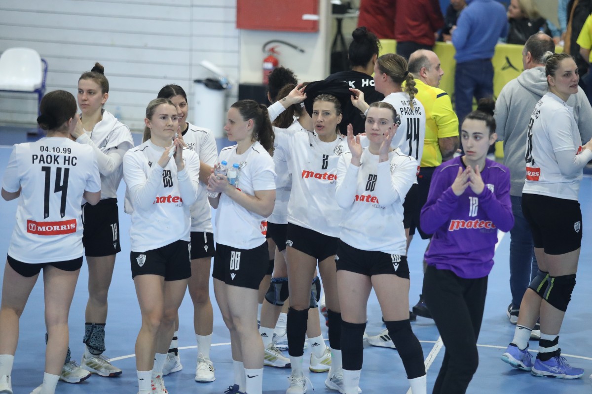 ΑΣ ΠΑΟΚ: Μία νίκη και μία ήττα στο χάντμπολ απέναντι στην ΑΕΚ