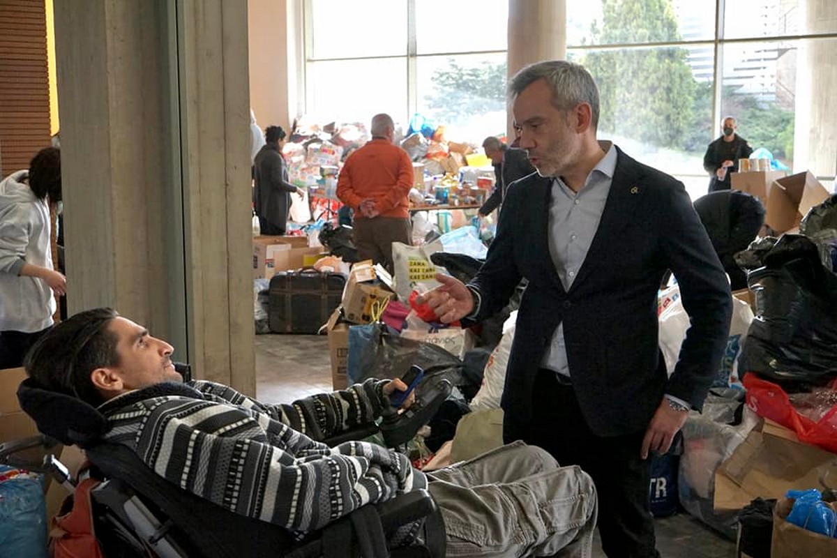 Θεσσαλονίκη: Ο Δημήτρης Αντωνίου στο πλευρό των σεισμοπαθών – Η ανάρτηση Ζέρβα (ΦΩΤΟ)