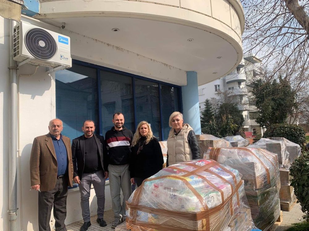 Δήμος Λαγκαδά: Παραδόθηκε η ανθρωπιστική βοήθεια σε Τουρκία – Συρία