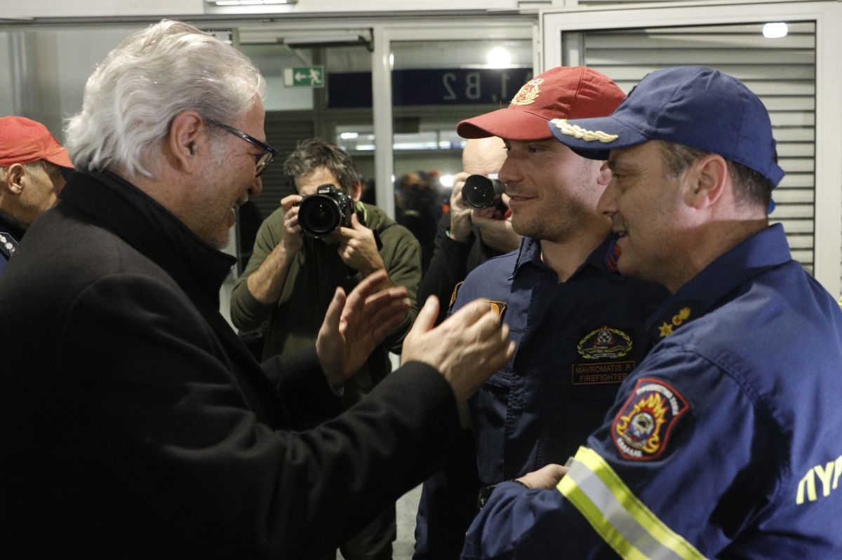Επέστρεψε από την Τουρκία η Ελληνική Αποστολή Έρευνας και Διάσωσης (ΦΩΤΟ)