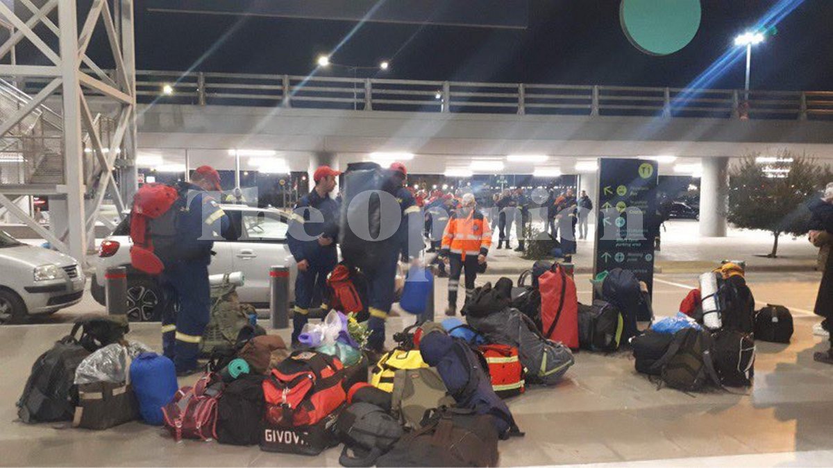 Στη Θεσσαλονίκη τα μέλη της ΕΜΑΚ που συμμετείχαν σε διασώσεις σεισμόπληκτων στην Τουρκία (ΦΩΤΟ-VIDEO)