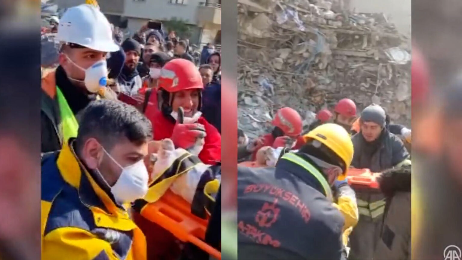 Τουρκία: Μωρό δυο μηνών διασώθηκε μετά από 128 ώρες στα συντρίμμια (VIDEO)