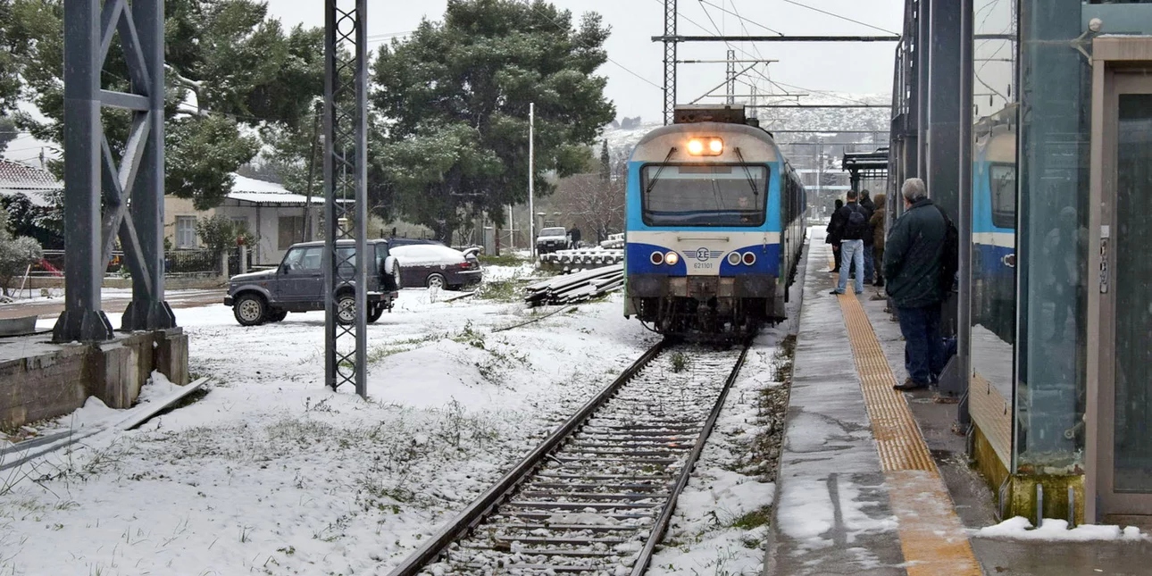 Hellenic Train: Ποια δρομολόγια καταργούνται σήμερα λόγω κακοκαιρίας